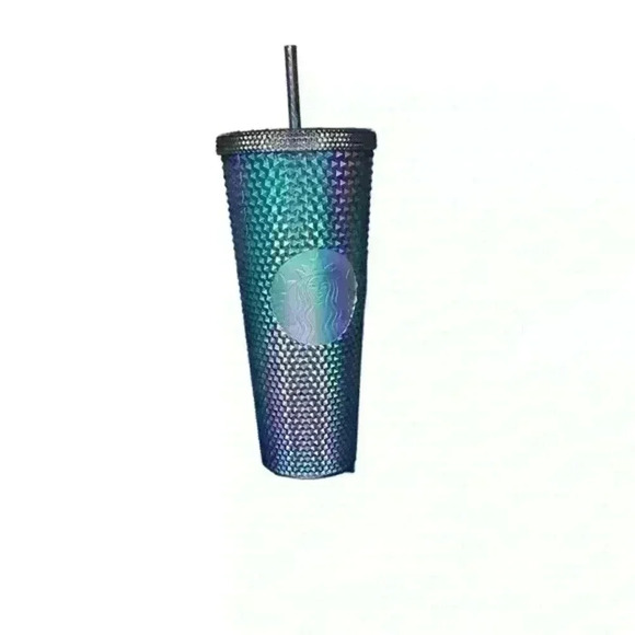 Starbucks Halloween 2023 Oil Slick Studded Bling tumbler cup Venti SOLD OUT RARE - Picture 4 of 6